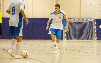 Ferran Ruiz, en un partit amb el Club aquesta temporada | Pau Vituri